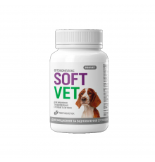 Фітокомплекс Provet SOFTVETдля собак для зміцнення та відновлення суглобів та зв"язок 100таб.