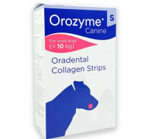 Дентальные коллагеновые полоски Orozyme Орозим, S – 24 шт. для собак малых пород весом до 10 кг