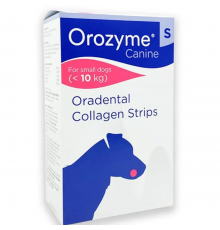 Дентальные коллагеновые полоски Orozyme Орозим, S – 24 шт. для собак малых пород весом до 10 кг
