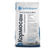 Порошок Кормосан профилактика микотоксикозов продуктивных животных 25 кг Бровофарма