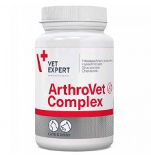 Таблетки для котів і собак ArthroVet Complex для підтримки функції хрящів і суглобів №90 VetExpert