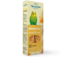 Корм для волнистых попугаев Колосок медовый 140 г Природа