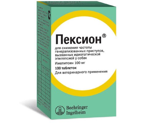 Пексіон 100 мг 100 таблеток Boehringer Ingelheim Vetmedica GmbH