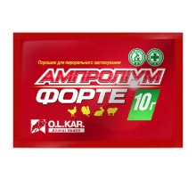 Порошок Ампролиум форте 30% лечение и профилактика эймериоза у кроликов овец и птицы 10 г O.L.KAR