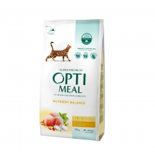 Сухий корм для котів Adult Cat Chicken з куркою 1,5 кг Optimeal
