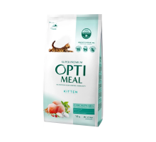 Сухий корм для кошенят з куркою 1,5 кг Optimeal