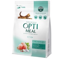 Сухий корм для кошенят Kitten Chicken курка 4 кг Optimeal