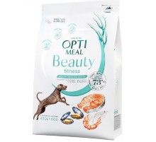 Сухой корм для собак Beauty Fitness Healthy Weight and Joints для оптимальной массы тела и суставов с морепродуками 1,5 кг Optimeal