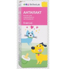 Суспензия для котов и собак Антилакт 5 мл БиоТестЛаб
