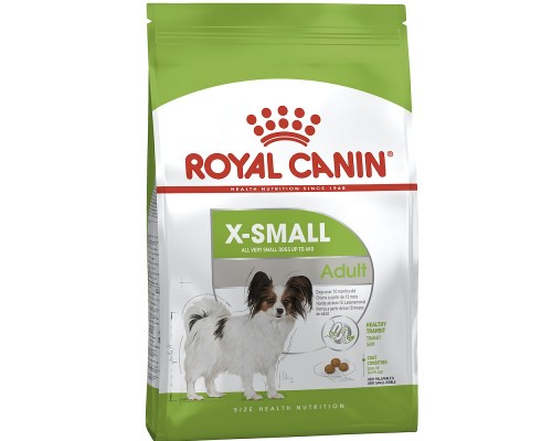 Сухой корм для собак очень мелких пород X-Small Adult с мясом птицы и рисом 500 г Royal Canin