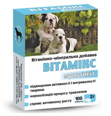 Вітамікс 12 для собак Мультивіт №100 Коло