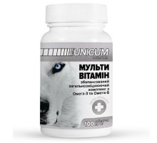 Таблетки для собак Unicum Premium Мультивитамин №100 Unicum