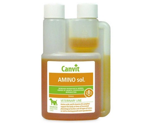 Раствор Аминосол Canvit Amino sol иммуномодулирующий комплекс для всех видов животных 1 л