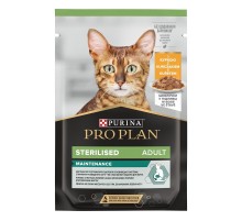 Корм для стерилизованых котов Sterilised Adult Chicken с курицей в соусе 85 г Purina