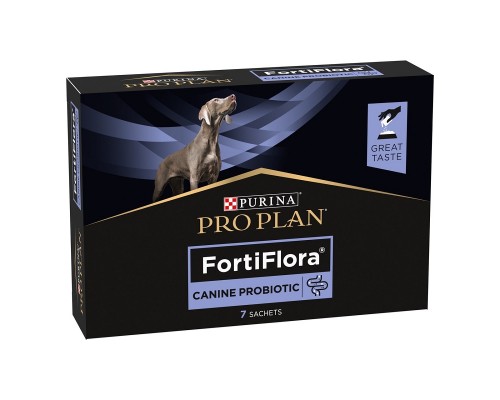 Порошок для щенков и собак Пробиотик Proplan Fortiflora Dog для поддержания микрофлоры ЖКТ 1 г №7 Purina Pro Plan