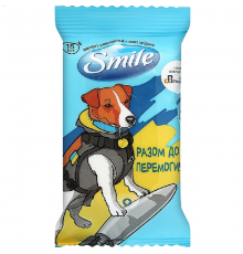 Серветка волога SMILE "Разом до Перемоги" 15шт 