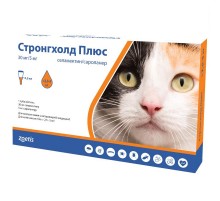 Стронгхолд ПЛЮС краплі для котів 2,5-5 кг №1 Zoetis