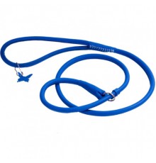 Повідець-зашморг Collar GLAMOUR кругла 10 мм 135 см синя 33942