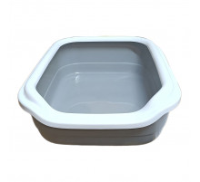 Туалет для котов и кошек Comfort L 49*39*15 см пудра Природа