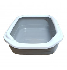 Туалет для котів і кішок Comfort L 49*39*15 см пудровий Природа