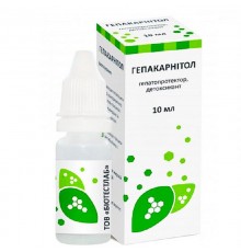 Капли Гепакарнитол гепатопротектор 10 мл BioTestLab