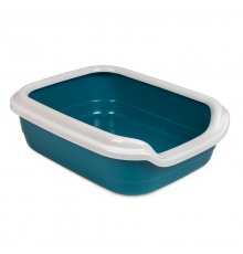 Туалет для котов и кошек Comfort L 49*39*15 см ультрамарин Природа