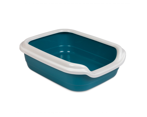 Туалет для котів і кішок Comfort L 49*39*15 см ультрамарин Природа