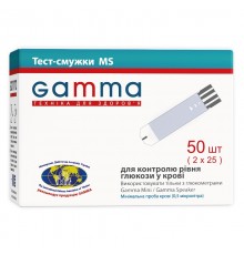 Тест-смужки для глюкометра GAMMA Mini 50 шт