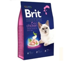 Сухий корм для кішок Cat Adult Chicken із куркою 1,5 кг Brit Premium
