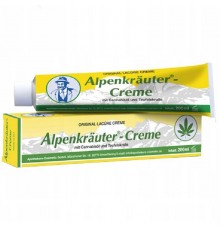 Крем Alpenkrauter-Creme для суставов с экстрактом конопли и лекарственных трав 200 мл Original Lacure