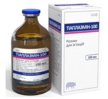 Раствор для инъекций Тиаплазмин-100 бактериостатический антибиотик 100 мл БТЛ