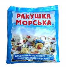 Ракушка морская кормовая измельченная 1 кг Норрис