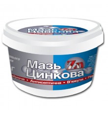 Мазь Цинковая 10% при заболеваниях кожи у животных 200 г O.L.KAR