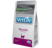 Сухой корм для кошек Vet Life Struvite для растворения струвитных уролитов 400 г Farmina