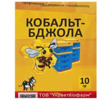 Порошок Кобальт пчела для развития пчел 10 г
