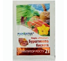 Минеральное удобрение Бурштинова кислота стимулятор роста 2 г Провентус
