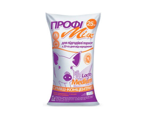 ПрофіМілк ЛактоМедіум для поросят від 20 до 60 днів 25 кг O.L.KAR