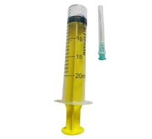 Шприц одноразовый 20 мл 3-х компонентный  21G игла 0,8 * 40 мм Alexpharm