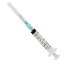 Шприц одноразовый 2 мл 3-х компонентный 23 G игла 0,6 * 30 мм Alexpharm
