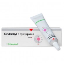 Мазь Оридермил для ушей собак и кошек 10 г Vetoquinol