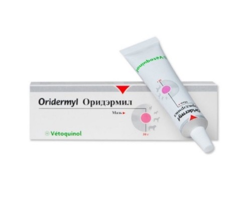 Орідерміл мазь 10 г Vetoquinol