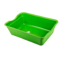 Туалет для котов и кошек глубокий без сетки 39*27*11 см Фауна