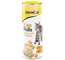 Таблетки Kase-Rollis GimCat для кошек с сыром и витаминами A, E, D 850 таблеток GimCat