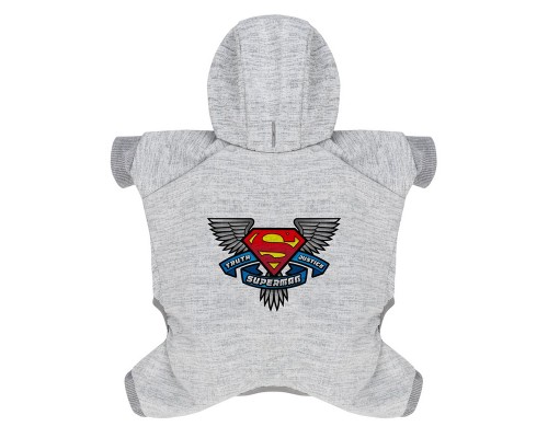 Комбинезон для собак WauDog Clothes Супермен правда справедливость M 45 B 53-59 см С 38-42 см Collar
