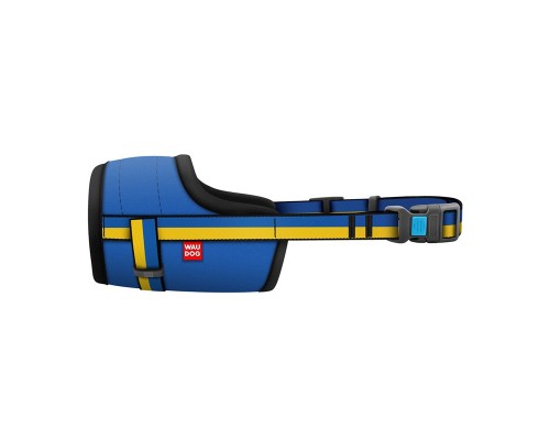 Намордник для собак Waudog Nylon Colors of freedom  нейлон  размер L  О 25-34 см Collar