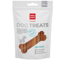 Лакомства д/собак WAUDOG Treats Стоматологическая палочка, со вкусом тыквы 100шт/4452