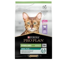 Сухой корм для стерилизованых котов Sterilised Adult Renal Plus с индейкой 1,5 кг Purina