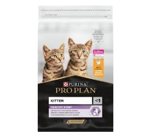Сухой корм для котят Kitten Healthy Start с курицей 1,5 кг Purina