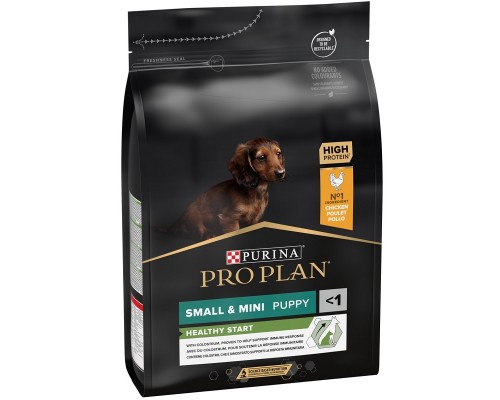 Сухой корм для щенков мелких порорд Small and Mini Puppy Healthy Start Chicken с курицей 700 г Purina Pro Plan