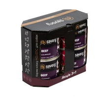 Корм для собак 3+1 консерва Сейвори SAVORY Gourmand говядина 200 г 032701
